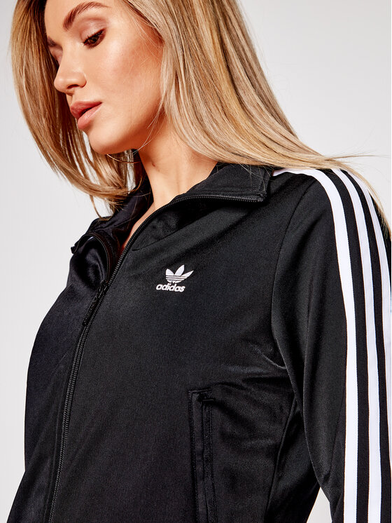 adidas adidas Μπλούζα adicolor Classics Firebird GN2817 Μαύρο Regular Fit
