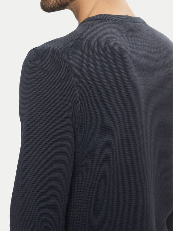 Aeronautica Militare Aeronautica Militare Longsleeve 242MA1512L463 Bleumarin Regular Fit