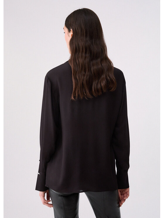 Liu Jo Liu Jo Koszula CF6207T257822222 Czarny Regular Fit