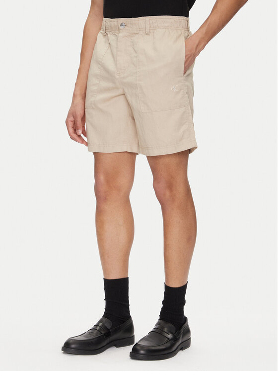 Szorty materiałowe Calvin Klein Jeans