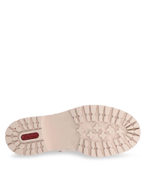 Rieker Rieker Schnürschuhe 72631-62 Beige