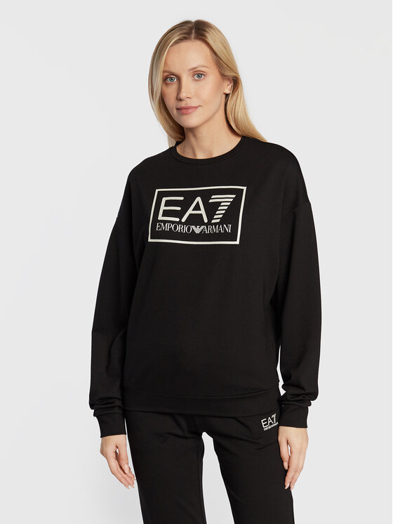 EA7 Emporio Armani EA7 Emporio Armani Tepláková souprava 6LTV59 TJJBZ 0200 Černá Regular Fit