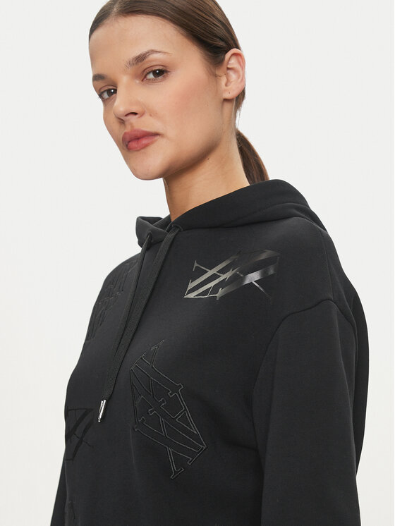 Armani Exchange Armani Exchange Džemperis 6DYM81 YJFZZ 42AQ Juoda Regular Fit