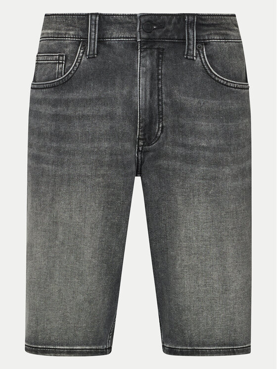 s.Oliver s.Oliver Pantaloni scurți de blugi 2142318 Gri Regular Fit