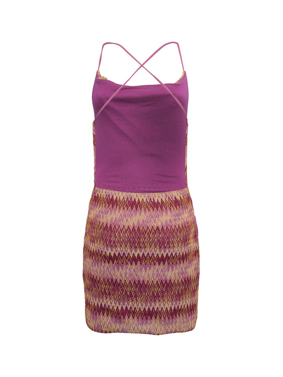 ACANFORA ACANFORA Sukienka wieczorowa SAA10335-FUX Fioletowy Regular Fit
