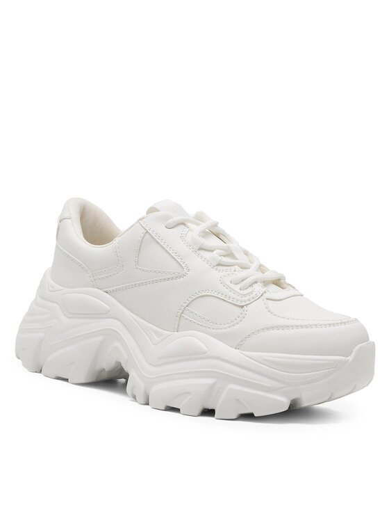 DeeZee DeeZee Sportcipő MEG WS91620-02 Fehér