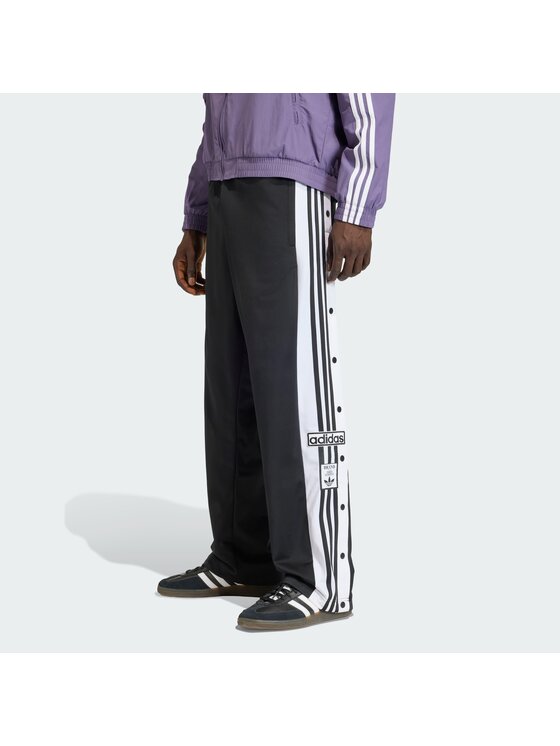 adidas adidas Medžiaginės kelnės 159078 Juoda Regular Fit