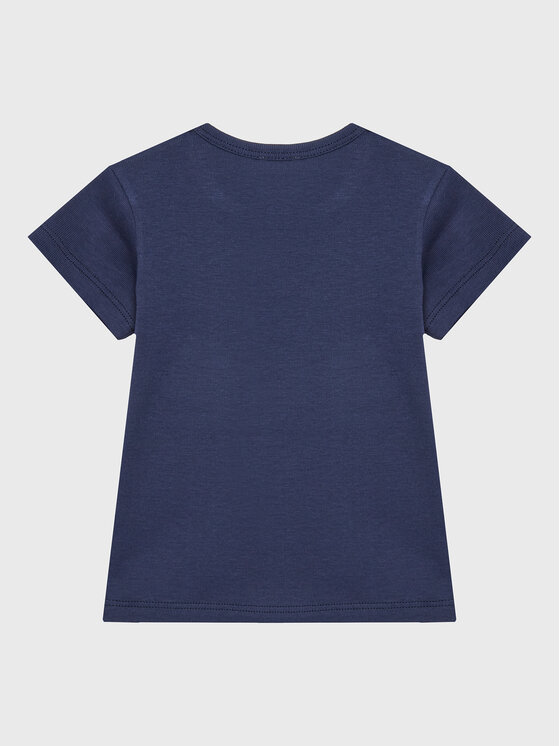 United Colors Of Benetton United Colors Of Benetton T-Shirt 3I9WA1003 Dunkelblau Regular Fit
