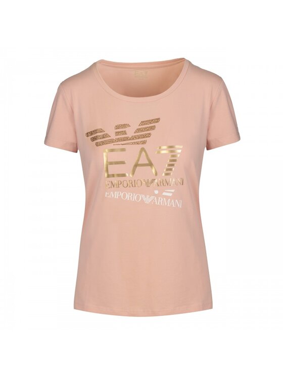 Emporio Armani Emporio Armani T-Shirt 6RTT35 TJFKZ 1418 Różowy Regular Fit