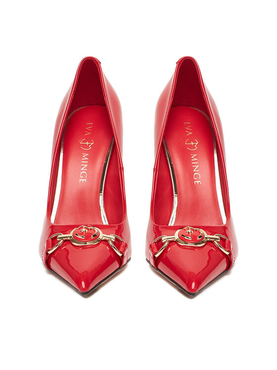 Eva Minge Eva Minge High Heels EO-NOVA-1677-13-3 Rot