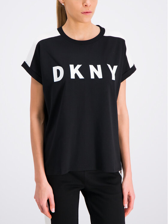 DKNY Sport DKNY Sport T-shirt DP9T6629 Nero Relaxed Fit