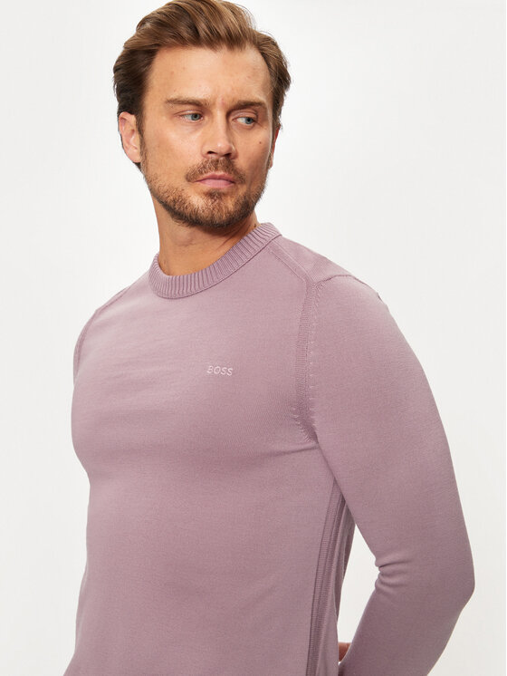 BOSS Boss Пуловер Avac_C 50501762 Виолетов Regular Fit
