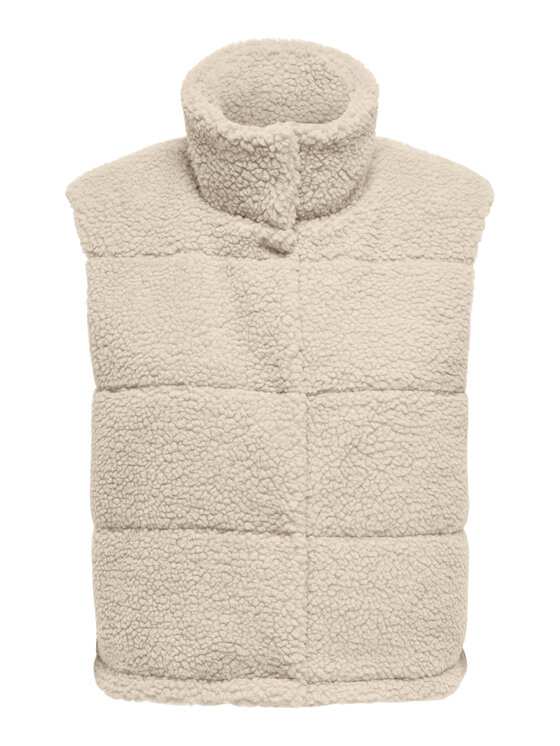 ONLY ONLY Безрукавка Sandra 15320630 Бежевий Regular Fit