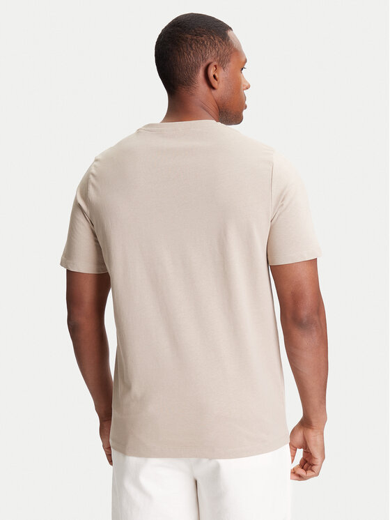 Guess Guess Marškinėliai M4YI0A KCCM1 Smėlio Regular Fit