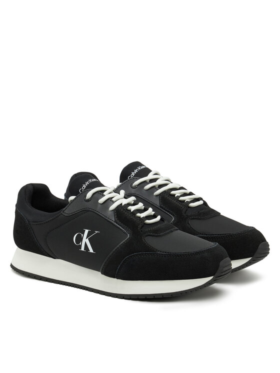 Calvin Klein Jeans Calvin Klein Jeans Sneakersy Retro Sock Runner Mg YM0YM01152 Czarny