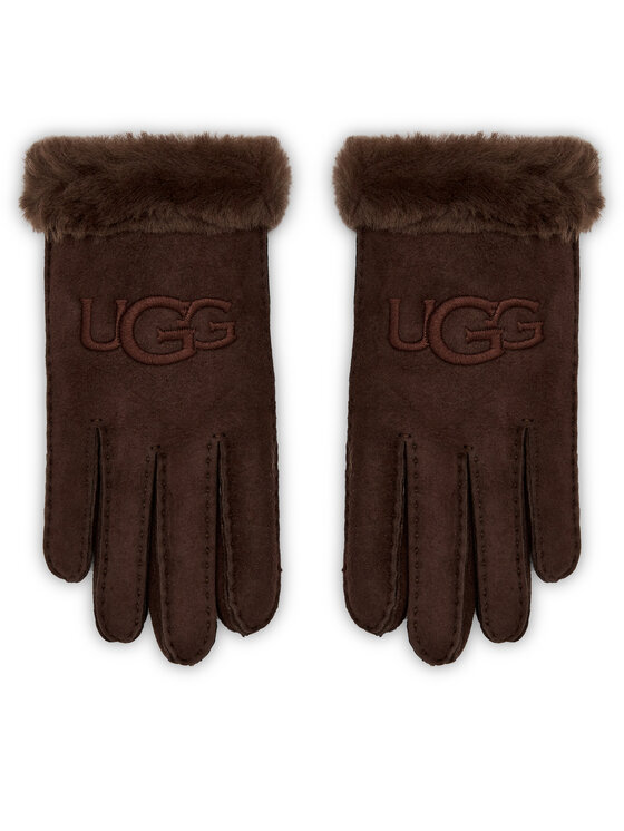 Mănuși de Damă Ugg W Sheepskin Embroider Glove 20931 Vișiniu