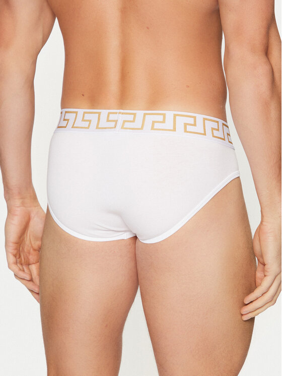 Versace Versace Komplet slipów AU10180 1A10011 Biały