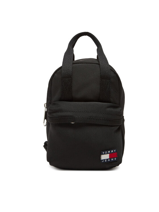 Rucsac Tommy Jeans Tjw Daily 2 Ways Backpack AW0AW17577 Negru