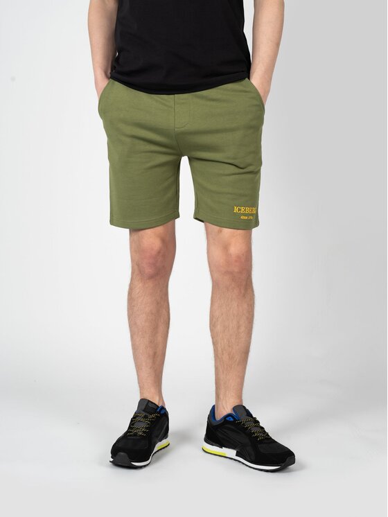 Iceberg Iceberg Šortky D0206300 Khaki Regular Fit