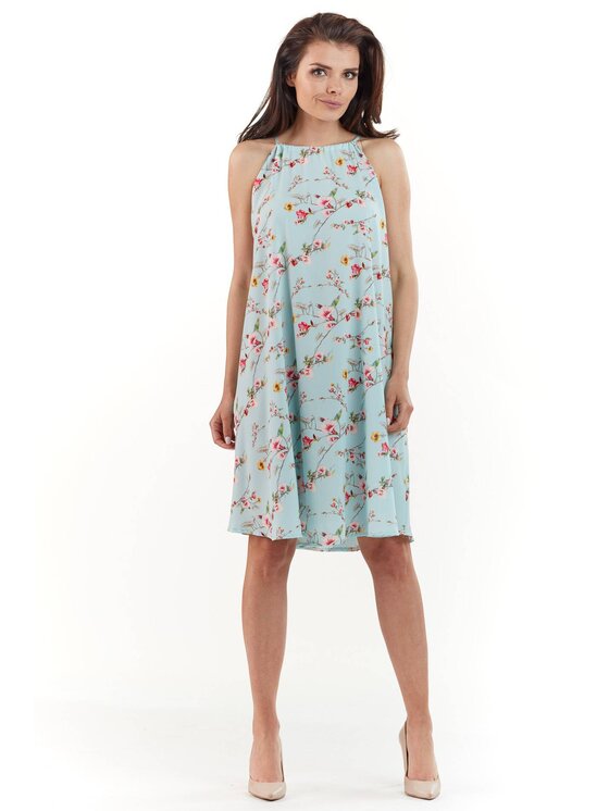 Sukienka letnia Infinite You, Rozmiar L/XL, Niebieska, M175