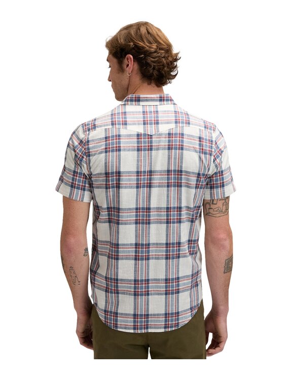 Lee Lee Koszula 112376545 Beżowy Regular Fit