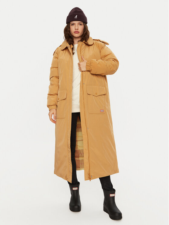 Hunter Hunter Prijelazna jakna HARW0014242 Smeđa Regular Fit