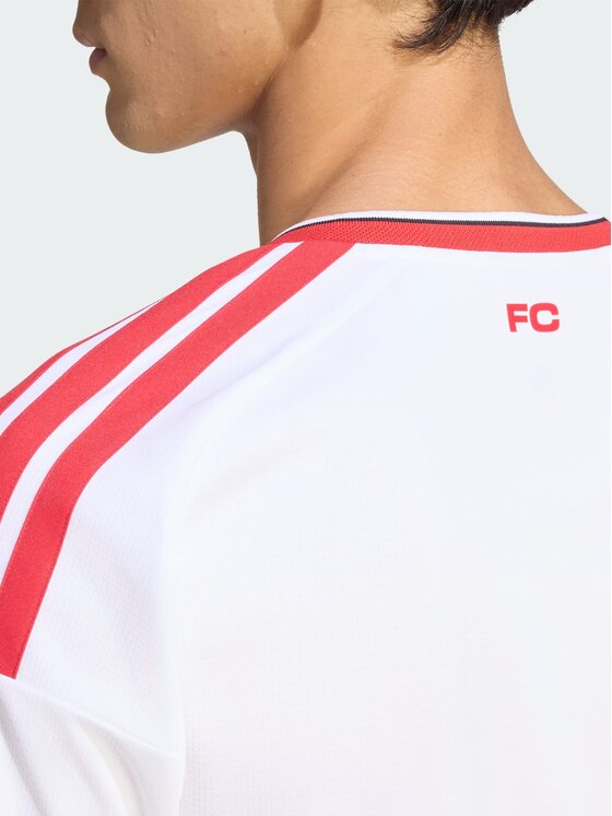 adidas adidas Koszulka techniczna 171073 Biały Slim Fit