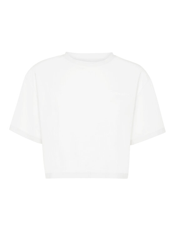 Plein Sport Plein Sport T-Shirt 10175 Biały Regular Fit