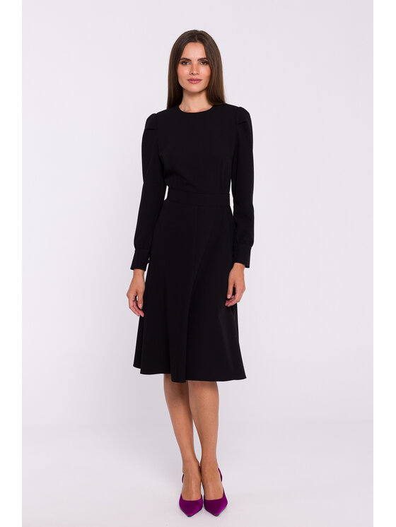Stylove Stylove Večerní šaty S378 Černá Ladies Fit