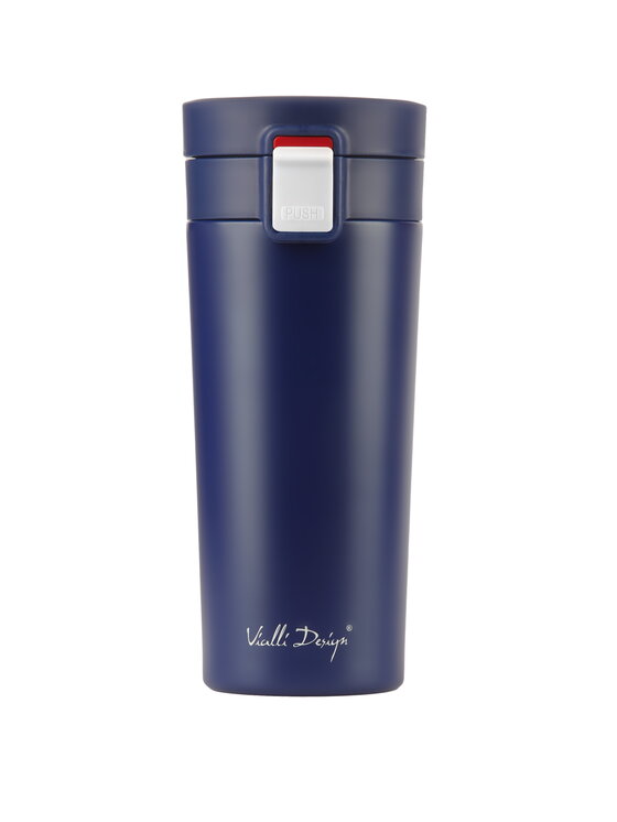 Vialli Design Vialli Design Kubek termiczny KUBEK TERMICZNY 400ML FUORI GRANATOWY 7701 Granatowy