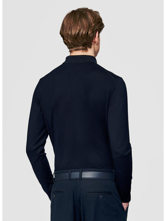 Pako Lorente Pako Lorente Sweter P26SF-2X-004 Granatowy Classic Fit