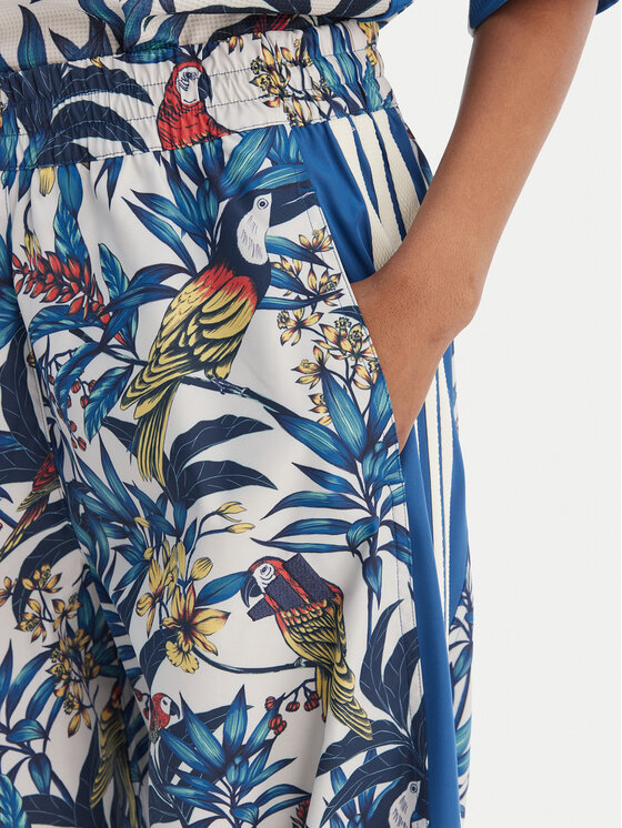 adidas adidas Παντελόνι φόρμας Farm Rio Premium KD4643 Μπλε Loose Fit