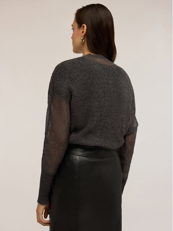 Motivi Motivi T-shirt G063W703439N033 Nero Regular Fit