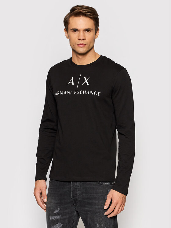 Longsleeve, rozmiar S, Czarny, 8NZTCH Z8H4Z 1200