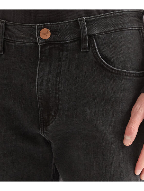 Wrangler Wrangler Jeansy 112386921 Czarny Regular Fit
