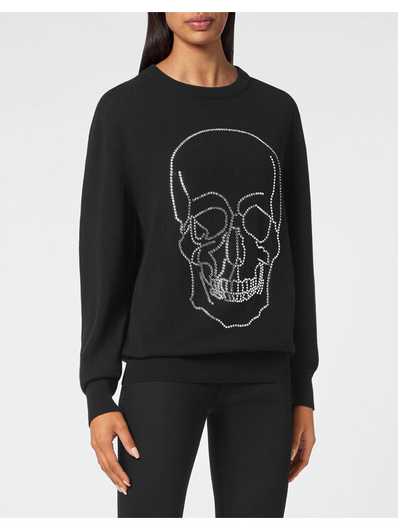 PHILIPP PLEIN PHILIPP PLEIN S dlhými rukávmi 2203 Čierna Regular Fit