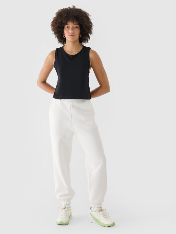 4F 4F T-shirt 4FRAW24TSLEF183-20S Nero Regular Fit