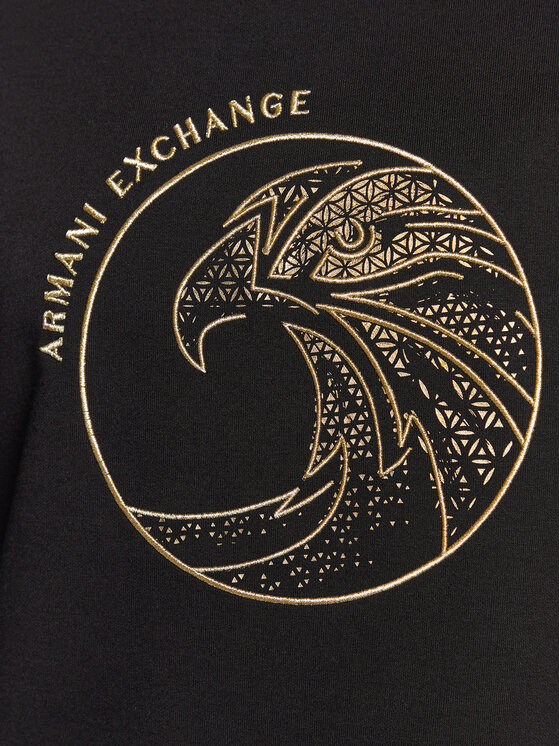 Armani Exchange Armani Exchange Mikina 3RZMRB Z9N1Z 1200 Černá Regular Fit