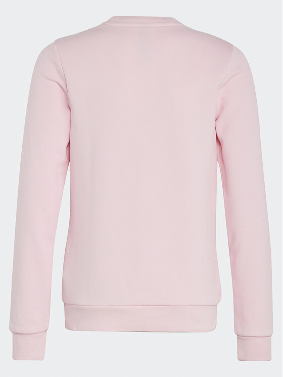 adidas adidas Bluza Essentials Big Logo IC6119 Różowy Slim Fit