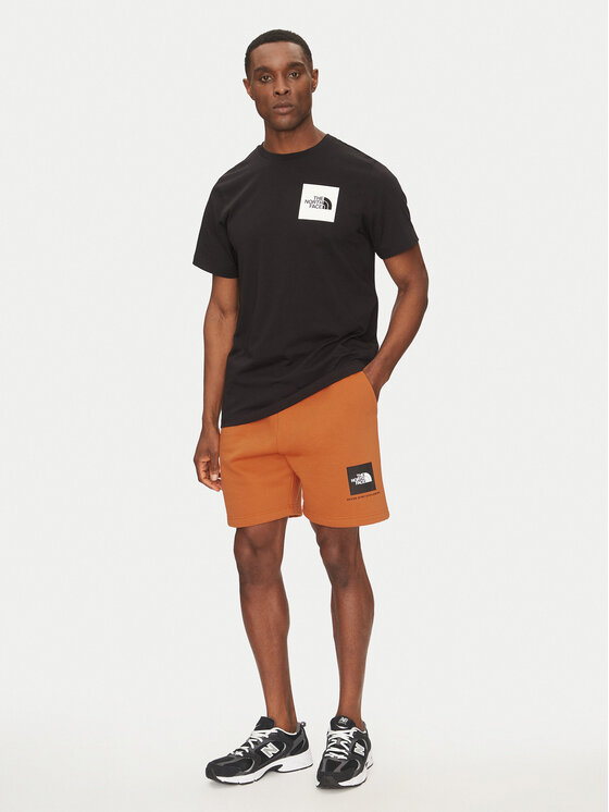 The North Face The North Face Спортни шорти Nse Box NF0A8C1J Кафяв Regular Fit