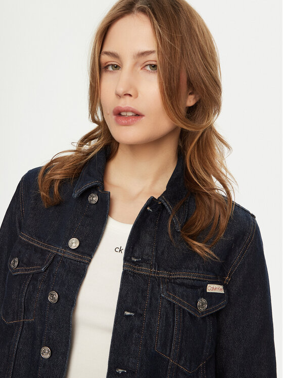 Calvin Klein Jeans Calvin Klein Jeans Farmer kabát 90's J20J225066 Sötétkék Regular Fit