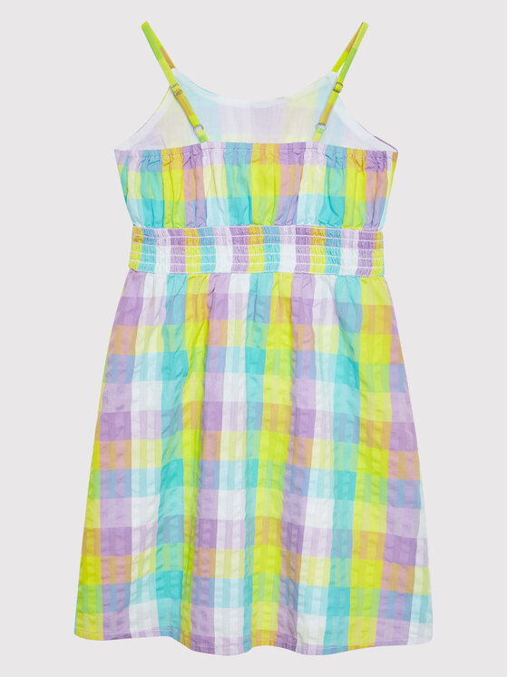 United Colors Of Benetton United Colors Of Benetton Sukienka letnia 41CFCV00G Kolorowy Regular Fit