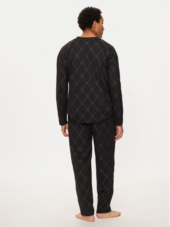 HUGO Hugo Pyjama 50525282 Schwarz Regular Fit