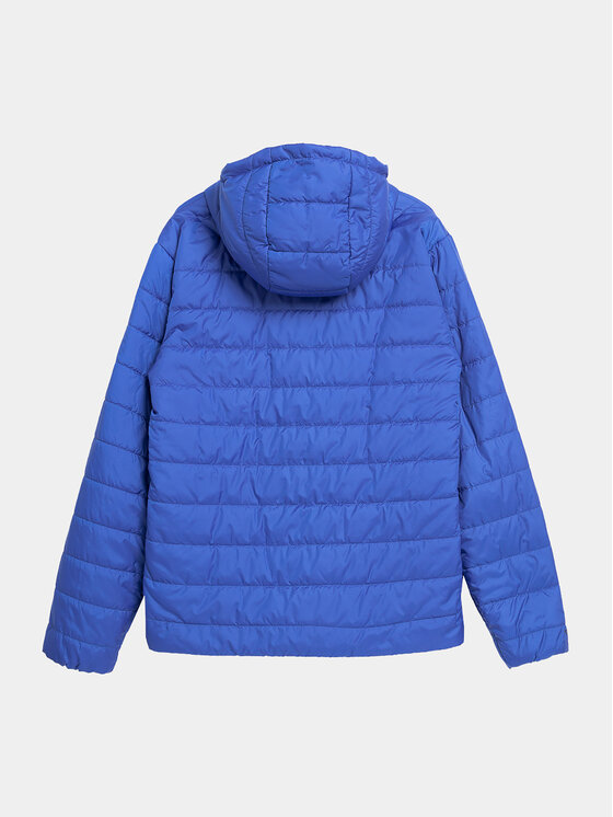 4F 4F Kurtka zimowa 4FAW23TDJAM245 Niebieski Regular Fit