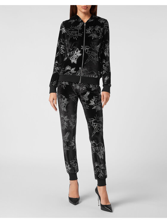 PHILIPP PLEIN PHILIPP PLEIN Tuta 1691 Nero Regular Fit