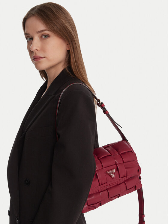 Guess Guess Kabelka Marion HWWG80 72190 Červená