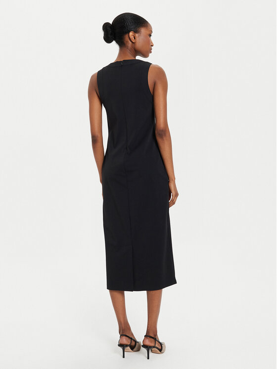 Max Mara Leisure Max Mara Leisure Haljina za svaki dan Emilia 2426626027 Crna Slim Fit