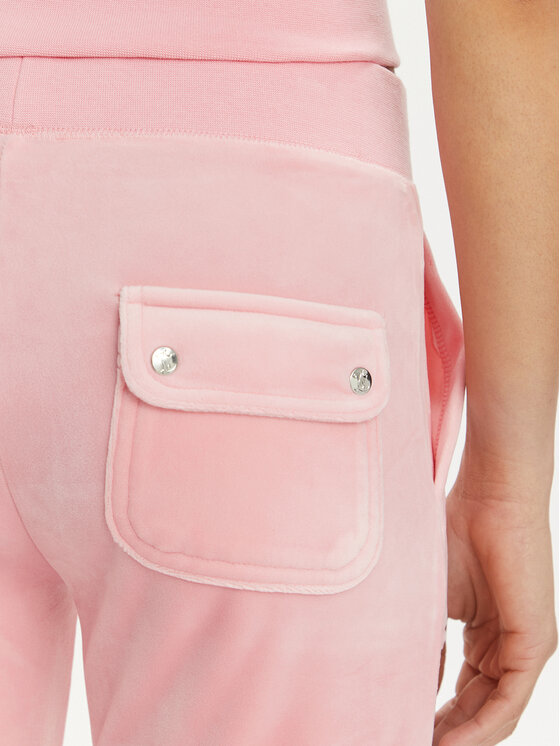 Juicy Couture Juicy Couture Teplákové kalhoty Del Ray JCAP180 Růžová Regular Fit