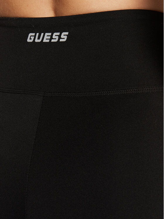 Pantaloncini sportivi V2BD01 MC04Z Nero Slim Fit