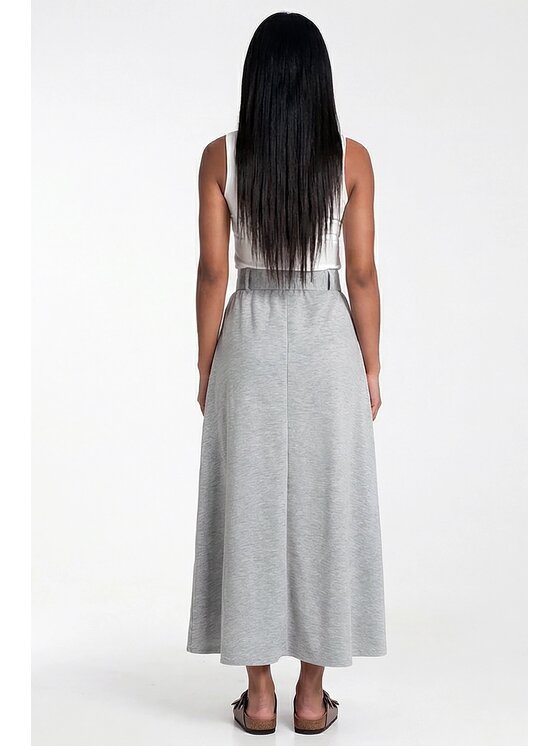 FIGL FIGL Φούστα maxi M1318 Γκρι A-Line Fit